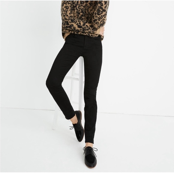 NWT 9" Mid-Rise Skinny Jeans: Velvet Tuxedo Stripe Edition - Picture 3 of 3